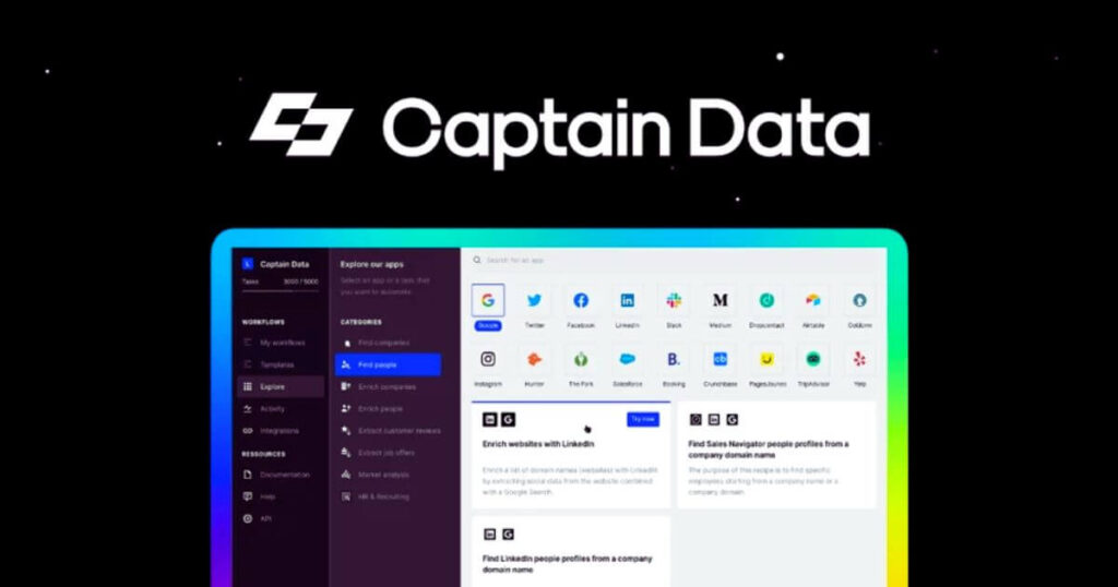 Captain Data Lifetime Deal Captain Data Lifetime Deal