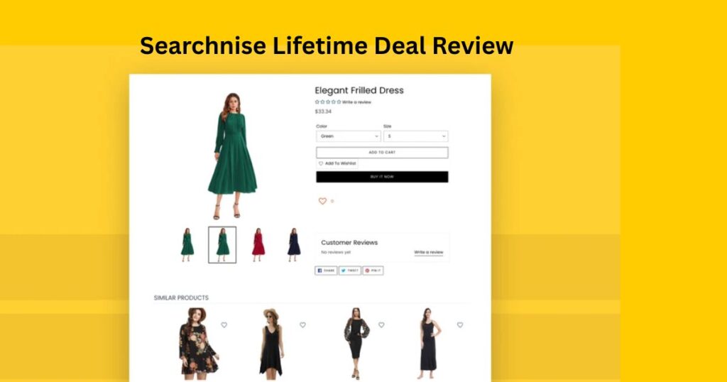 Searchnise Lifetime Deal Review Searchnise Lifetime Deal Review