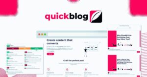Quickblog Appsumo Lifetime Deal